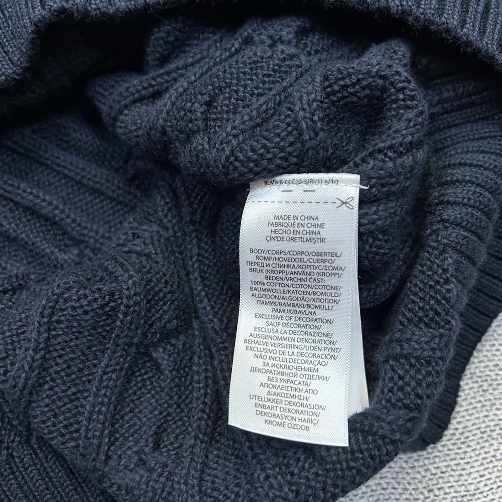 Polo Ralph Lauren Men's 3XLT Pullover CABLE Knit Sweater PONY NWT $148 Preppy - Picture 7 of 7